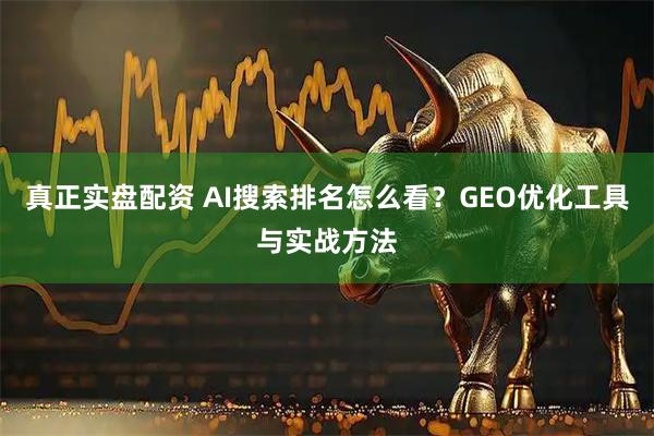 真正实盘配资 AI搜索排名怎么看？GEO优化工具与实战方法